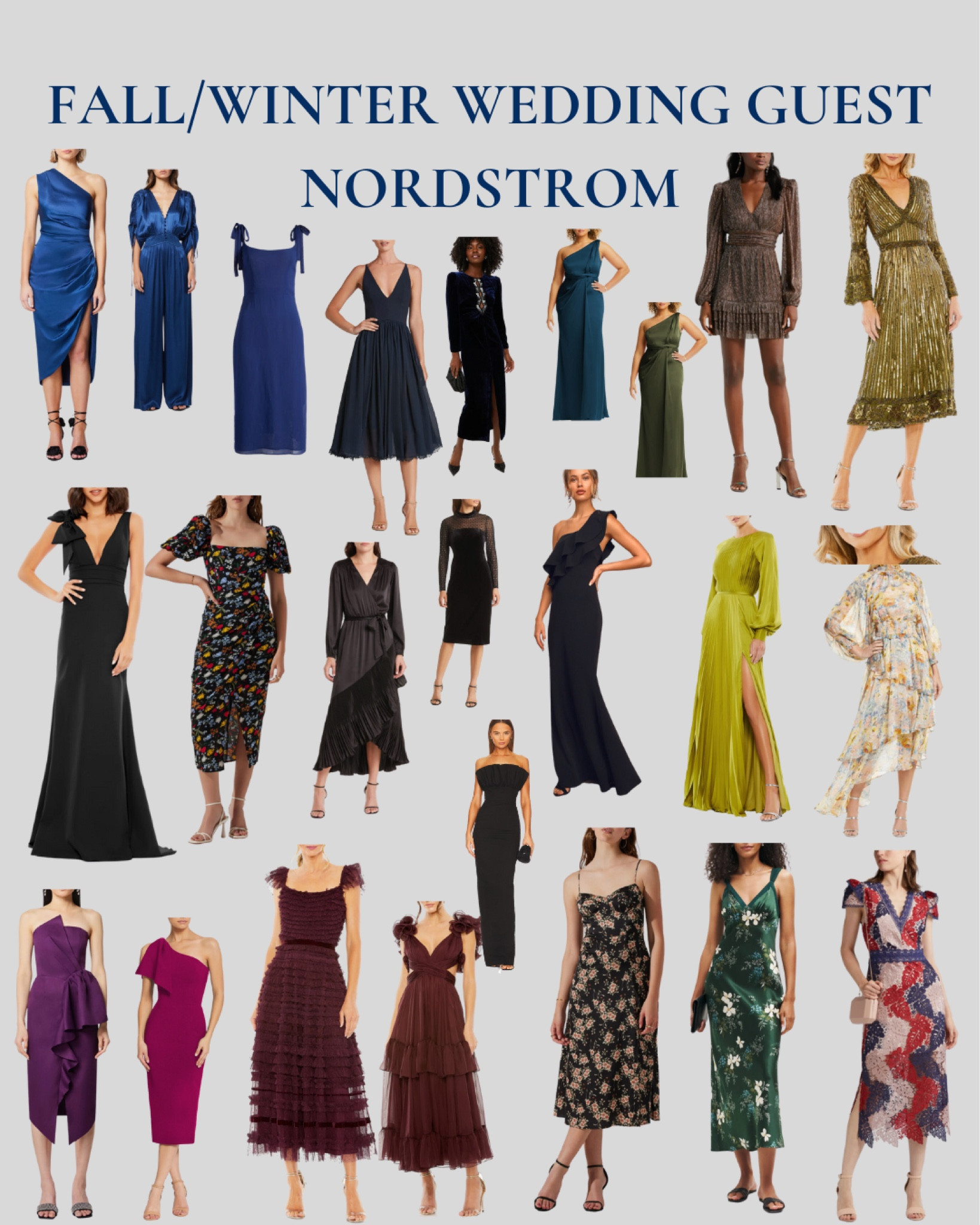 Fall and winter wedding guest outfit inspo on Nordstrom. 


Winter wedding fall outfits wedding guest dress Cocktail dress fall wedding guest dress Fall midi Fall maxi Fall trends fall dresses halloween fall decor Burgundy dress Black long sleeve dress 

#LTKwedding #LTKHoliday #LTKstyletip