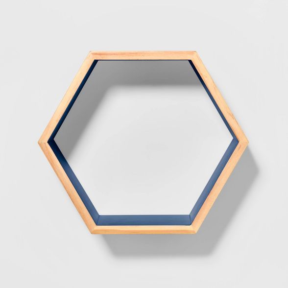 Natural Wood Hexagon Shelf - Pillowfort™ | Target