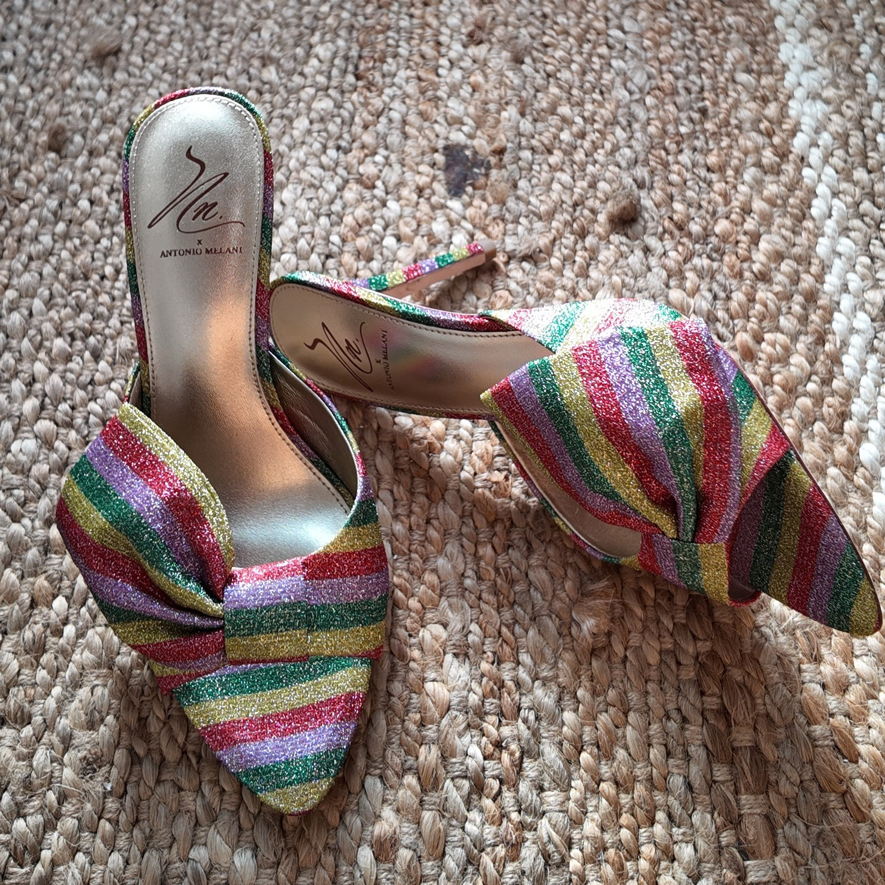 These cute spring mules add a little sparkle and color to any look 

#LTKSaleAlert #LTKgrwm #LTKootd