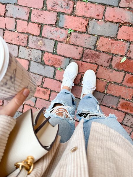 Favorite white veja sneakers 

#LTKstyletip #LTKshoecrush #LTKSeasonal