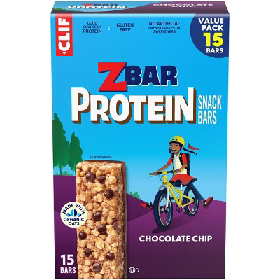 Zbar Protein Chocolate Chip Granola Bars - 5g Protein - 19.05oz/15pk | Target