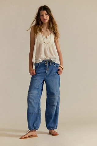 We The Free Logan Cinched Cargo Jeans | Free People (Global - UK&FR Excluded)