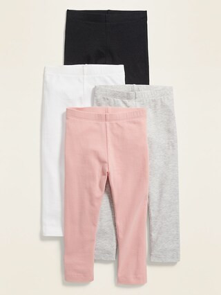 4-Pack Leggings for Toddler Girls | Old Navy (US)
