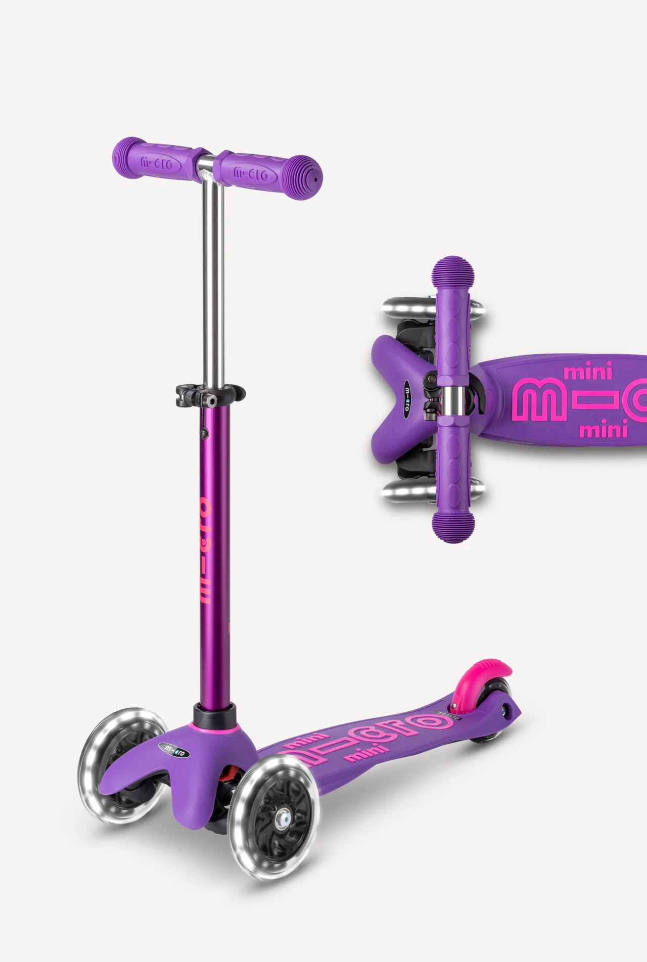 Micro Mini LED Scooter | Toddler + Child Scooter | Micro Kickboard | Micro Kickboard