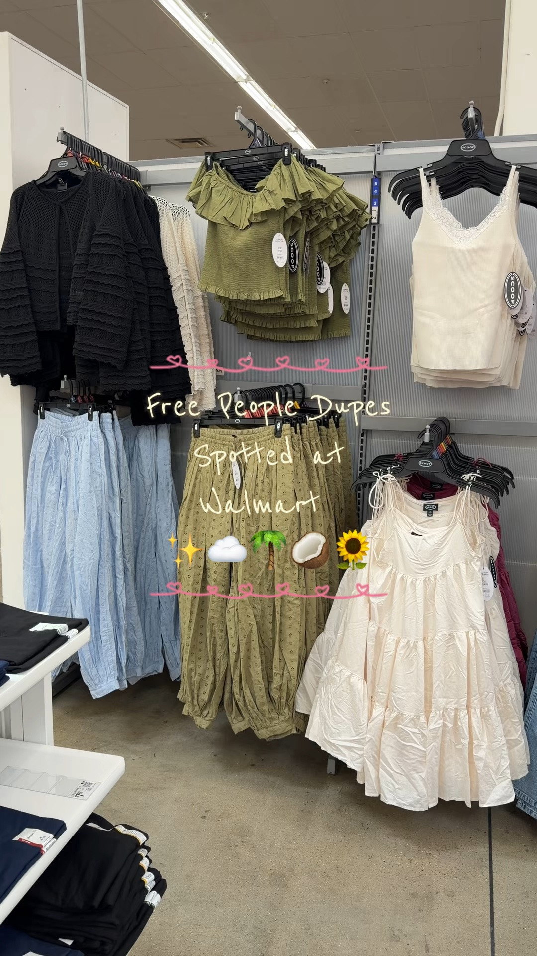 Free People Dupes spotted at Walmart! 🔥🌻🥰 I added a couple other items nit shown in the video that are so cute!

#LTKgrwm #LTKmomlife #LTKSaleAlert