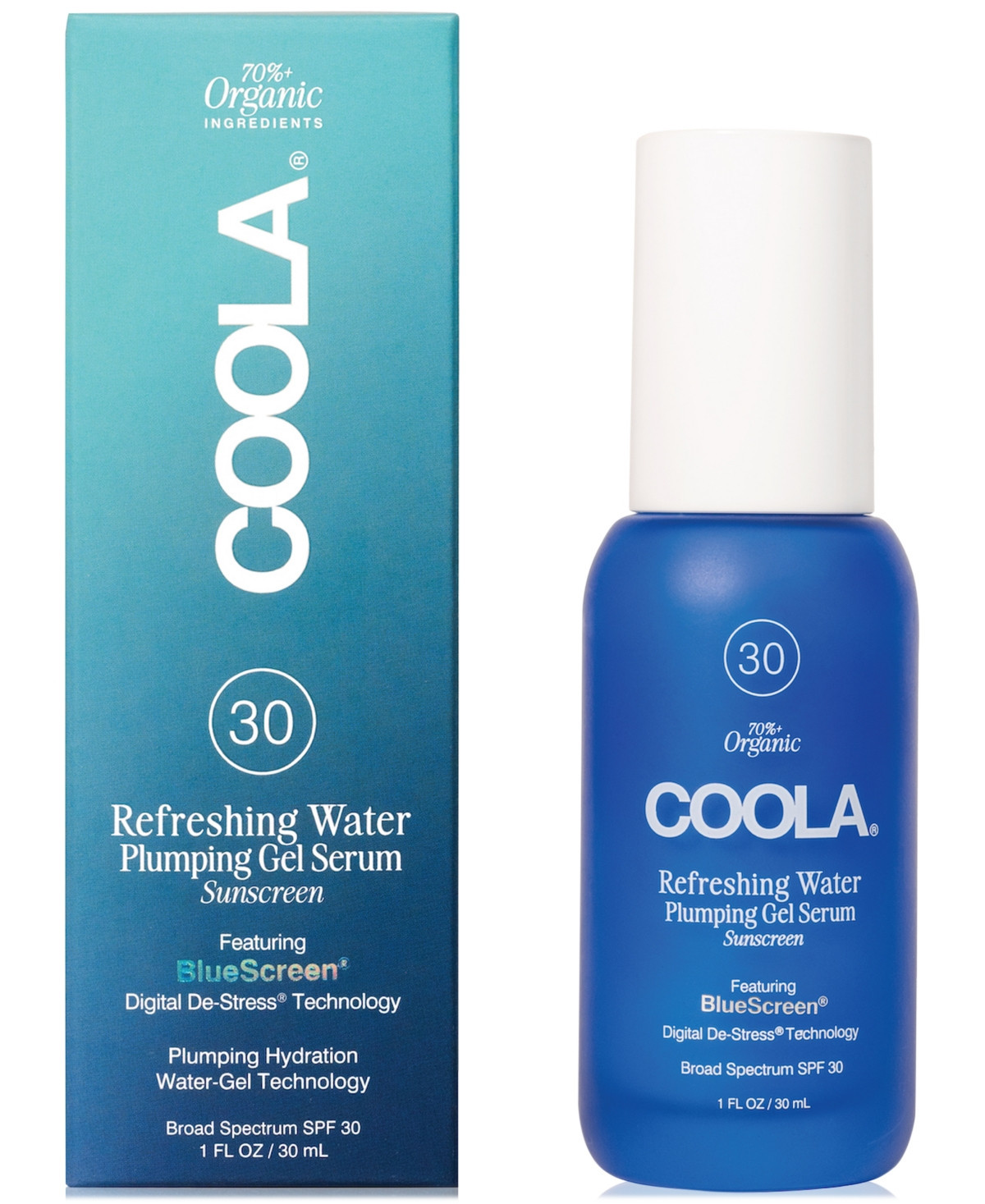 Coola Refreshing Water Plumping Gel Serum Spf 30 | Macy's