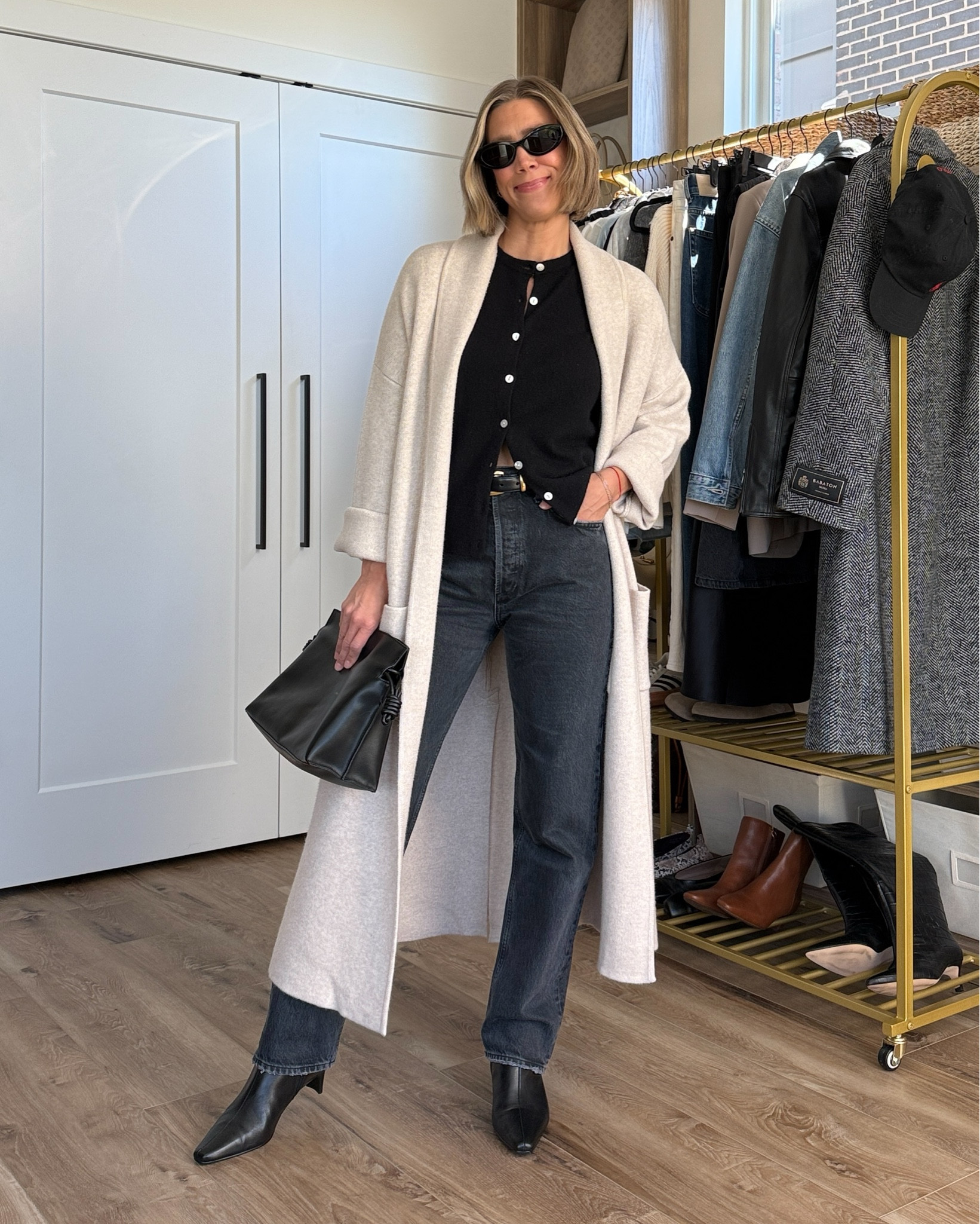 Wearing 26 jeans, medium cardigan, small knit coat, small belt, boots tts 

#LTKFindsUnder100 #LTKFindsUnder50 #LTKStyleTip