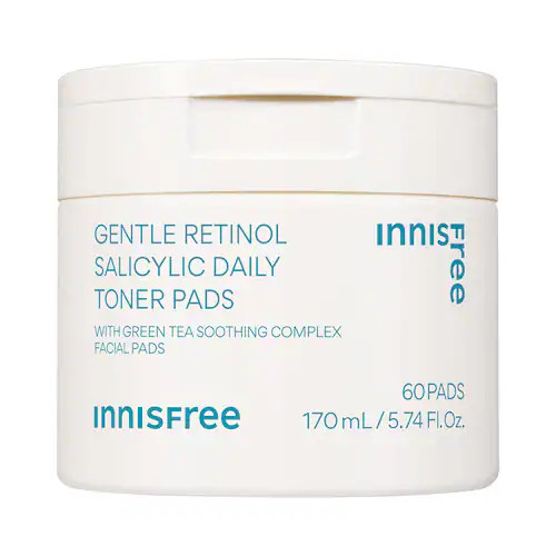 Daily Gentle Retinol Salicylic Toner Pads | Sephora (US)