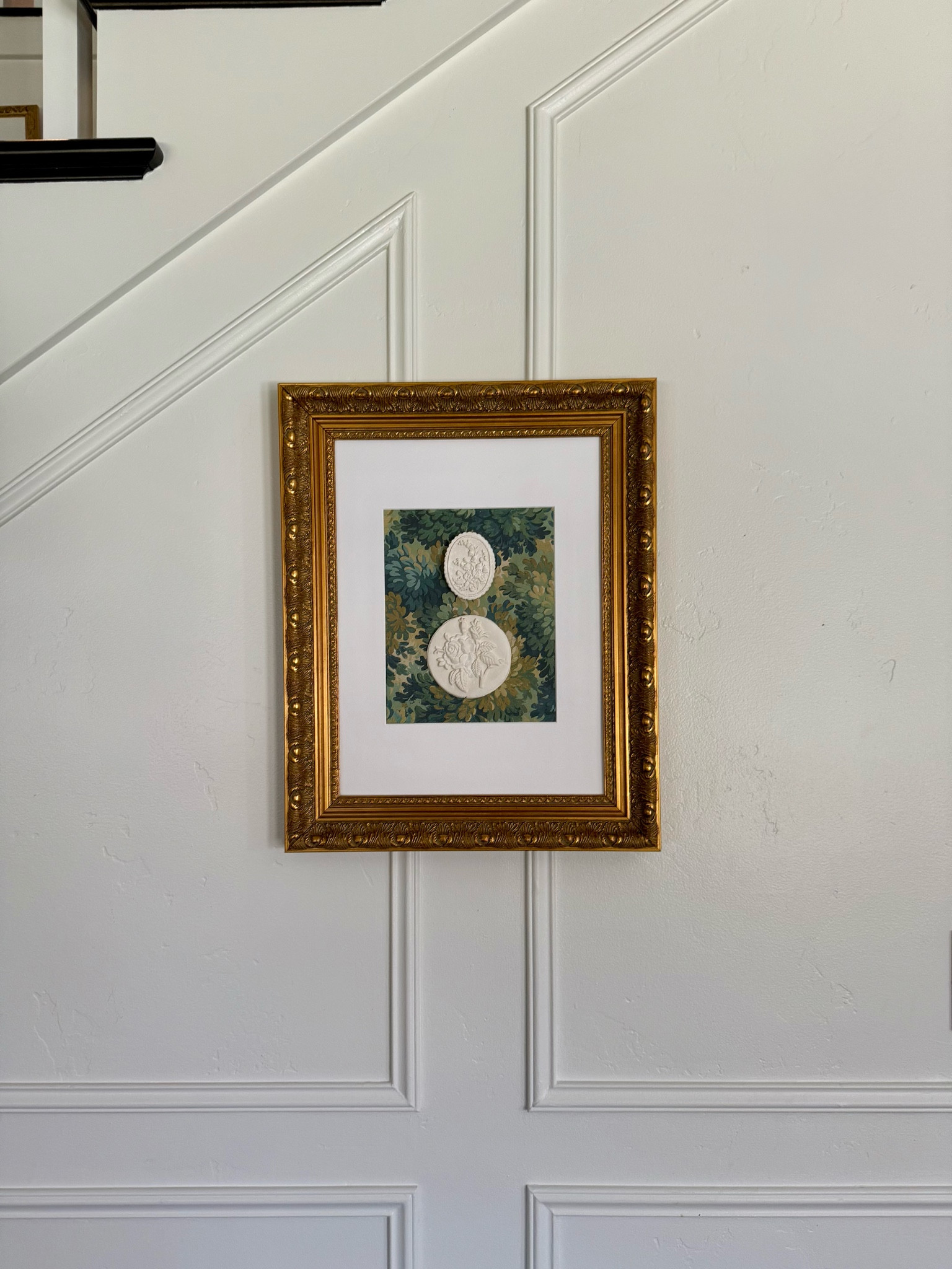 Make your own DIY Intaglio art! With supplies bought from Amazon and leftover wallpaper or fabric :) 

Air dry clay,
Vintage frame 

#LTKHome