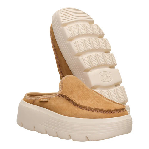 Austin Edge Leather - Tan | HEYDUDE