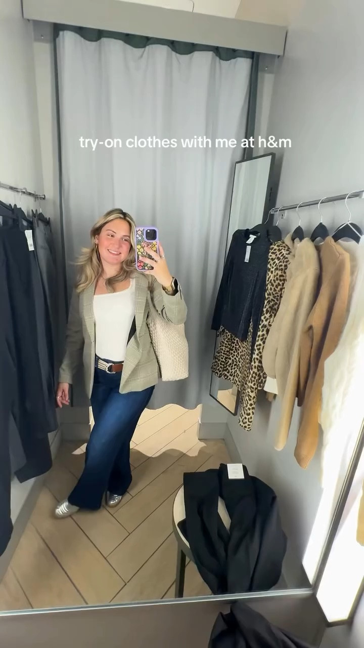Can’t believe how good @hm clothes are #hm #tryonhaul #fashion #shopping #fallfashion #winterfashion