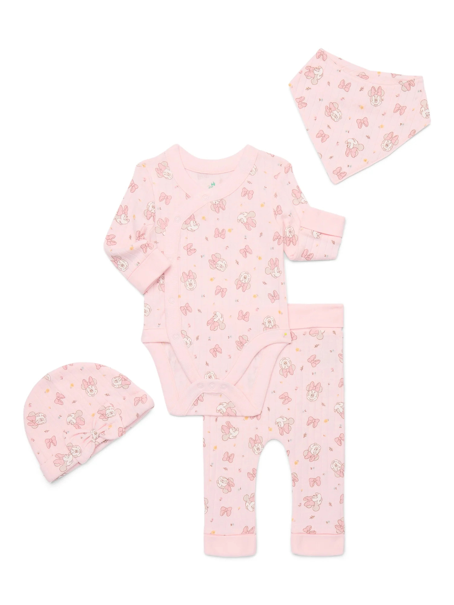 Disney Baby Wishes and Dreams Character Baby Allover Print Take Me Home Set, 4-Piece, Sizes Preem... | Walmart (US)