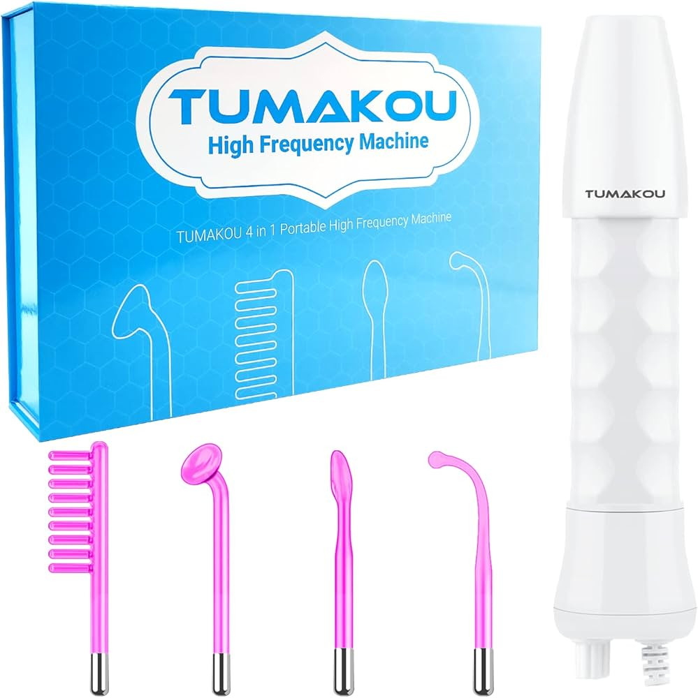 High Frequency Facial Wand - TUMAKOU Violet Portable Handheld High Frequency Facial Skin Machine ... | Amazon (US)