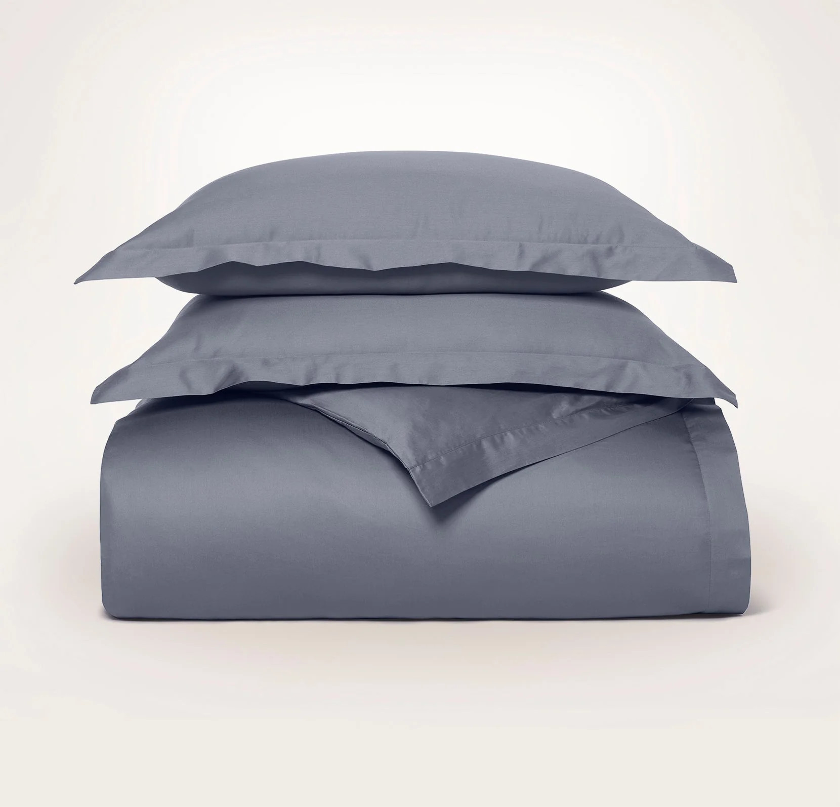 Percale Hemmed Duvet Set | Boll & Branch
