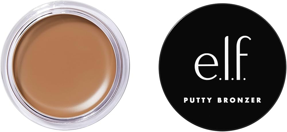 e.l.f. Putty Bronzer, Creamy & Highly Pigmented Formula, Creates a Long-Lasting Bronzed Glow, Inf... | Amazon (US)