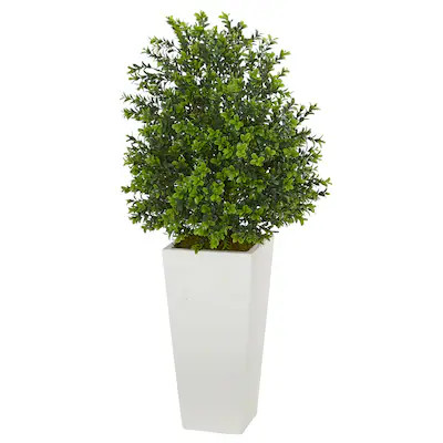 Nearly Natural 33-in Green Indoor/Outdoor Silk Artificial Plant | Lowe's