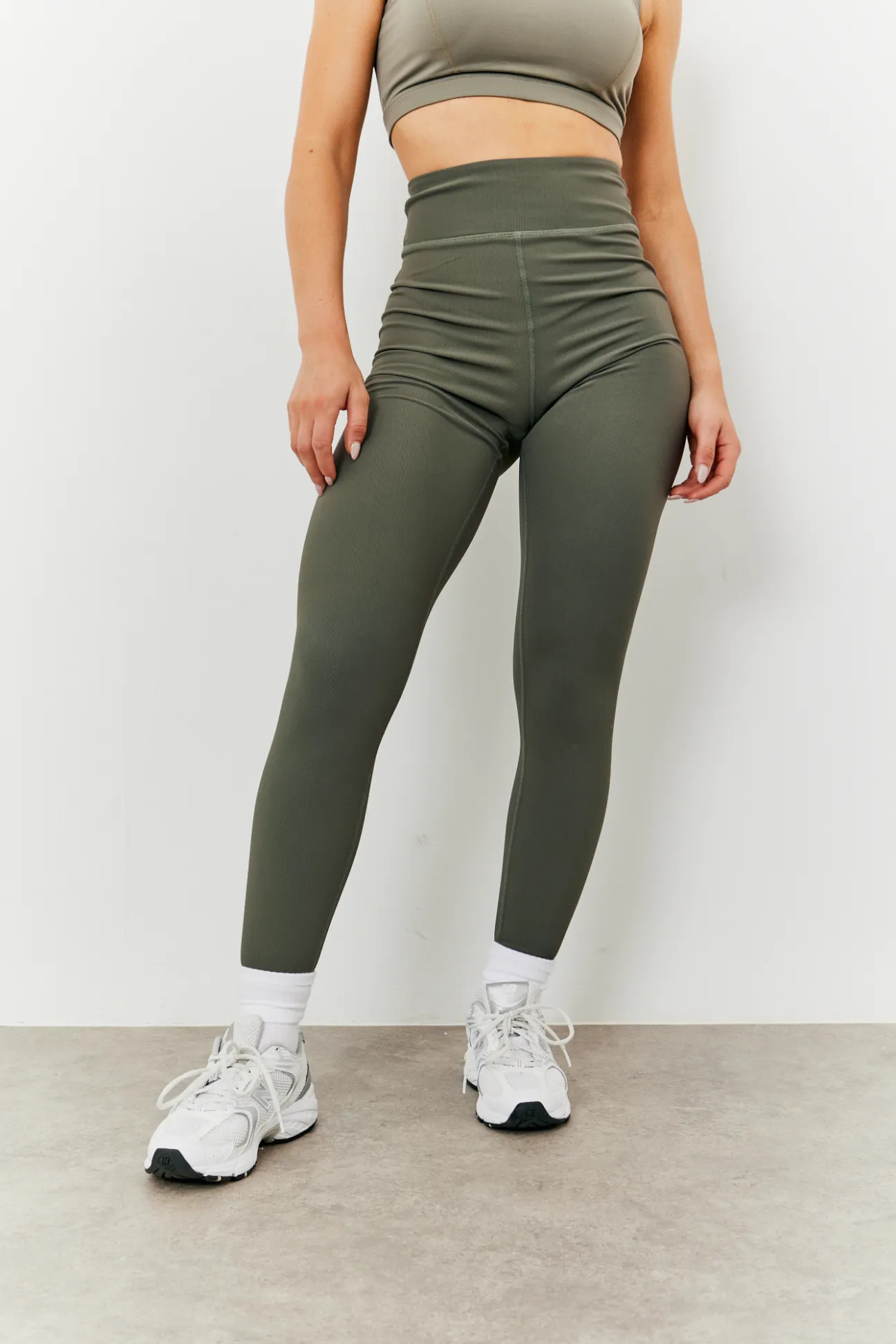 High Waisted Sculpt and Control Legging | In The Style