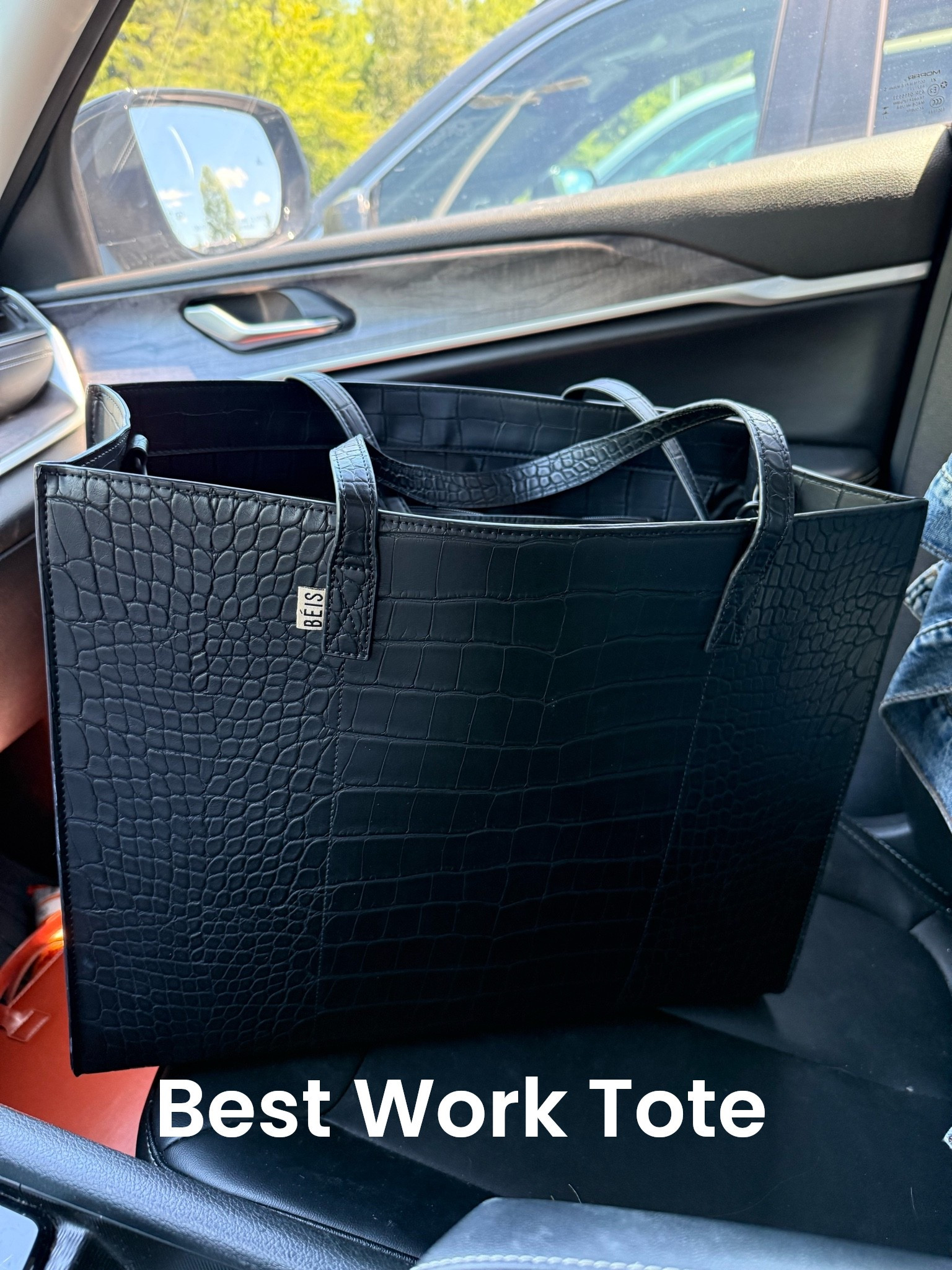 My favorite work tote. I have the Large size and she is so stylish and holds all the things. I have been a fan of Beis for years and I promise you’ll never been disappointed with a purchase from this brand!

#LTKdayinmylife #LTKWorkwear #LTKootd