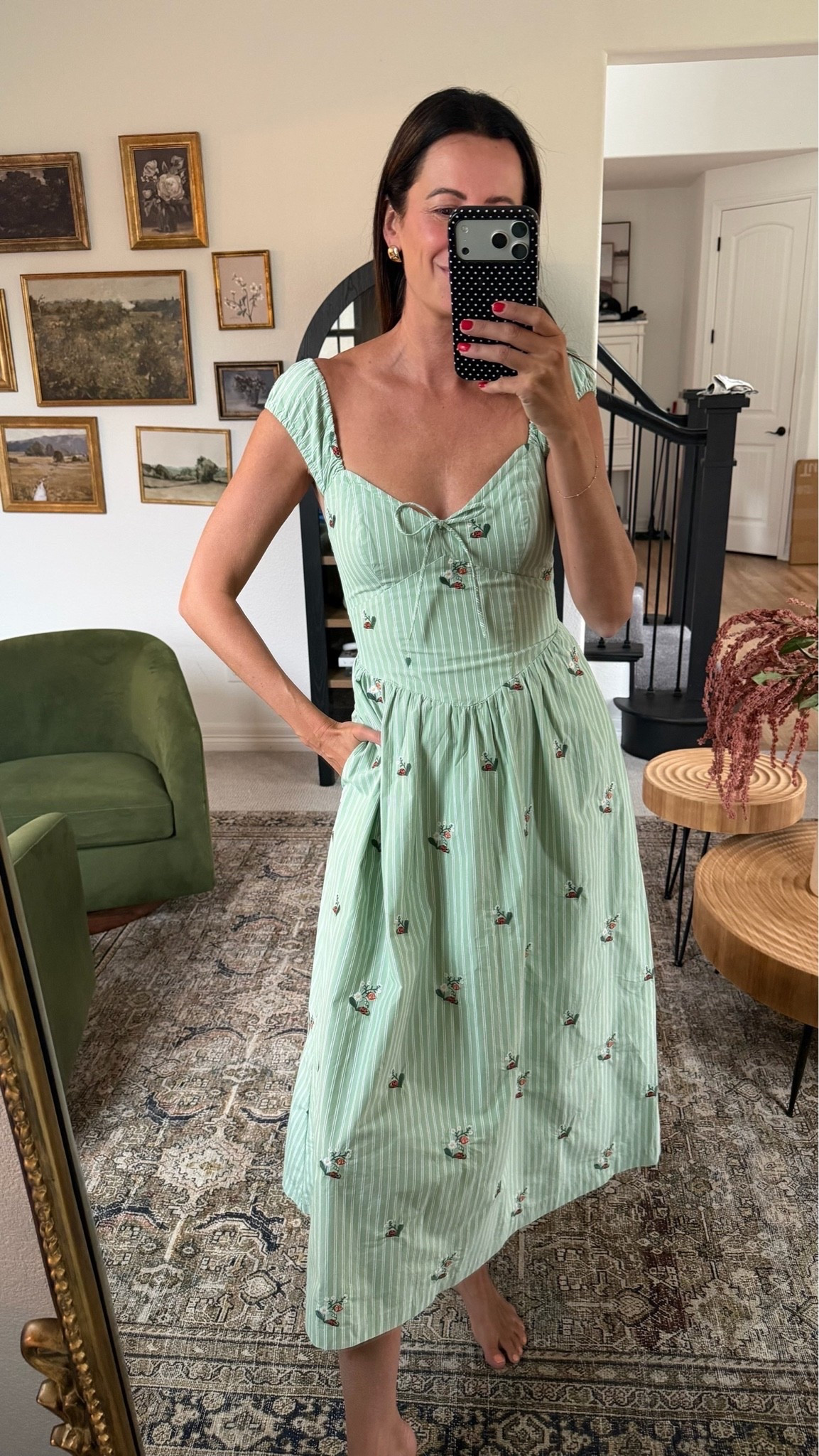 This green dress is darling and it is on major sale!!! Currently 25% off plus use code AFLTK to save an extra 20% off! I am wearing an XS tall.

#LTKootd #LTKSaleAlert #LTKTall