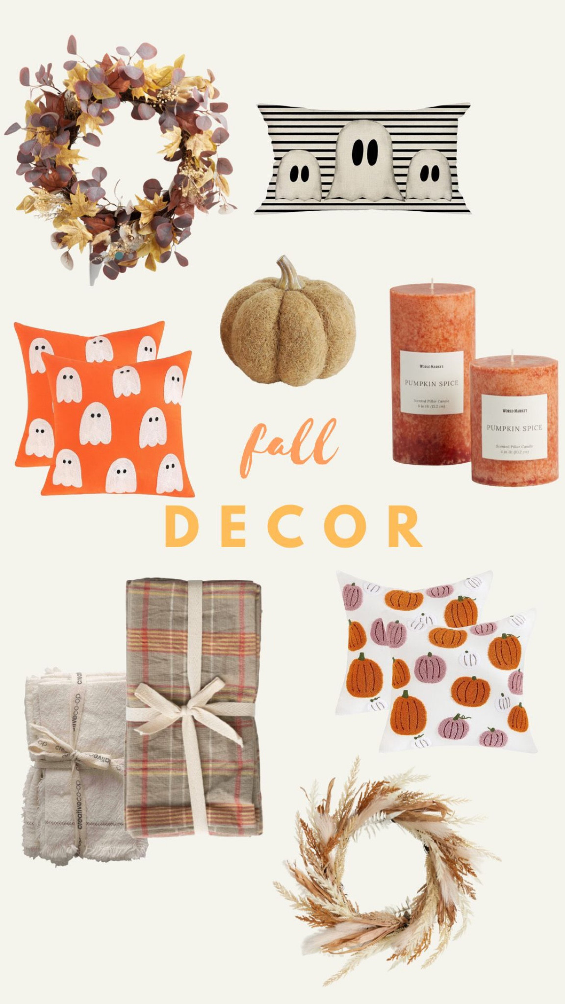 FALL HOME DECOR

#LTKhome #LTKSeasonal #LTKunder50