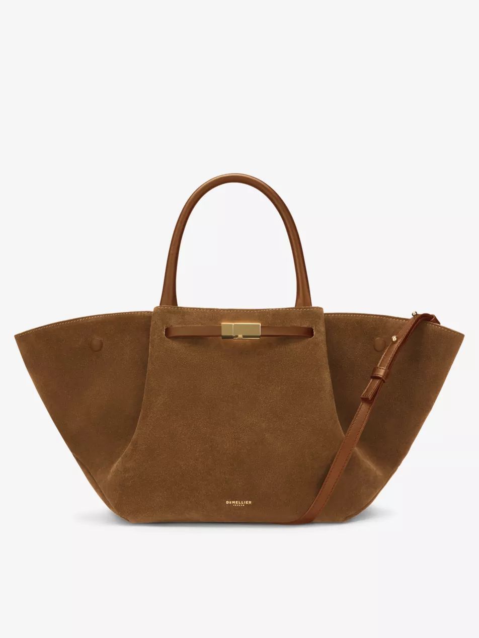 The Midi New York leather tote bag | Selfridges