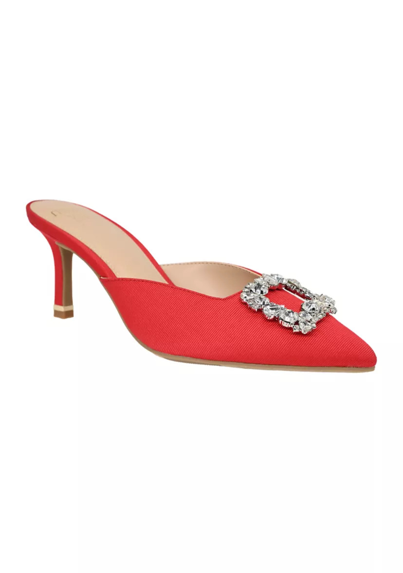 Addlyn Heeled Mules | Belk