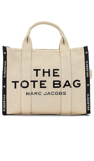 Marc Jacobs The Jacquard Medium Tote Bag in Beige. | Revolve Clothing (Global)