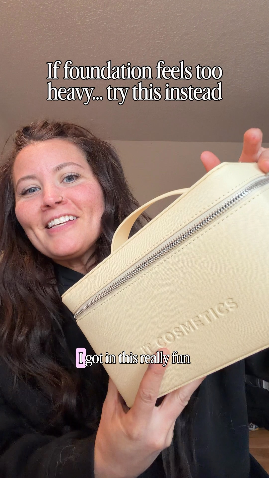 If you want that your skin but better look without feeling like you’re wearing a full face… this might be your new favorite product.

Lightweight, glowy, and actually feels like skincare instead of makeup , which we LOVE that for busy mornings.