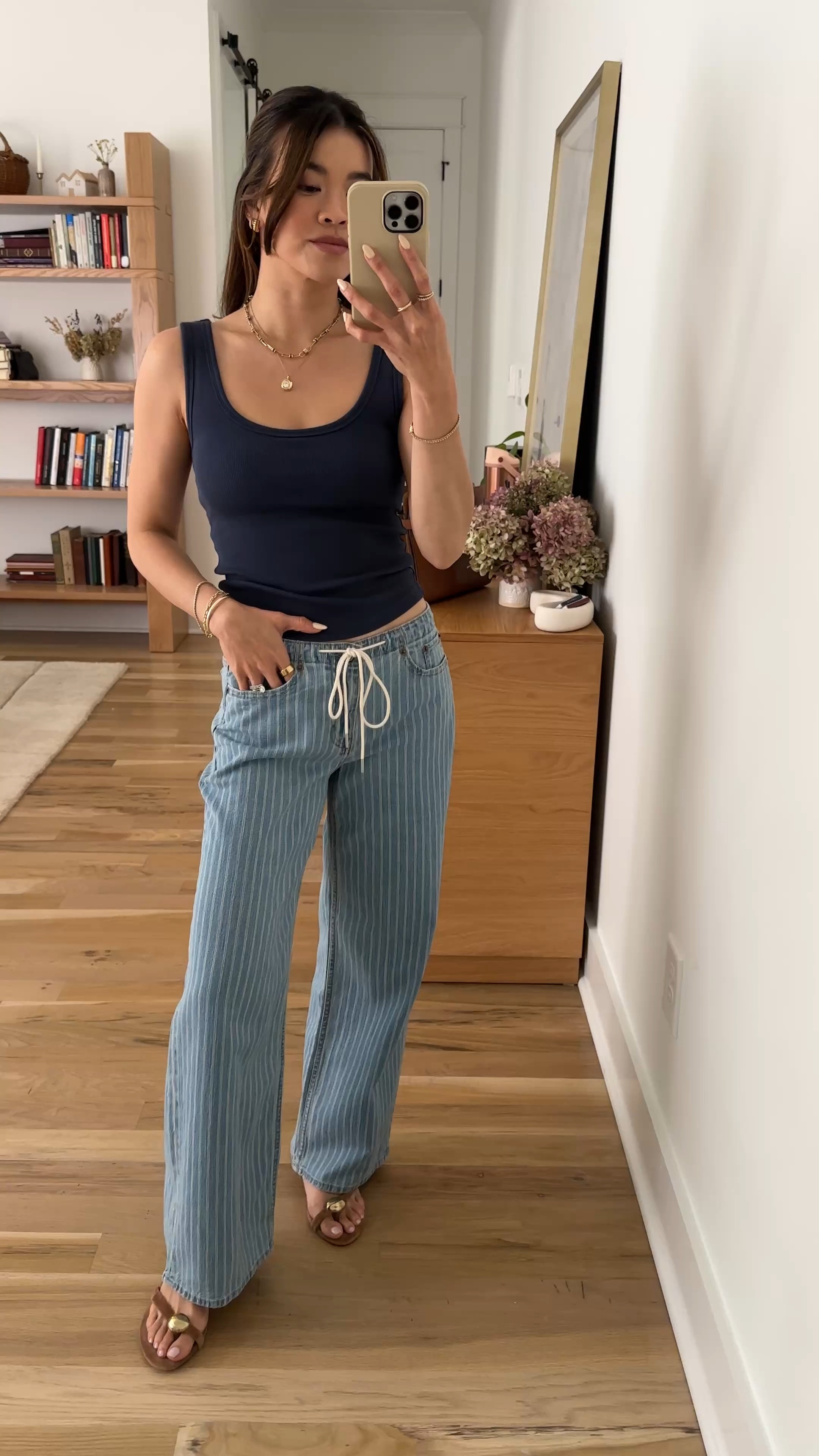 Sizing info:
•Tank size XS
•Jeans size 24 short in light stripe


petite fashion, get dressed with me, outfit inspiration, ootd, nashville outfit, Nashville influencer, petite style, vacation style, casual outfits, mom style, petite pants, spring outfits, spring outfit info, spring pants, spring outfit idea, spring top, spring shoes, striped jeans, spring jeans 
@abercrombie 
 

#LTKmomlife #LTKPetite #LTKootd