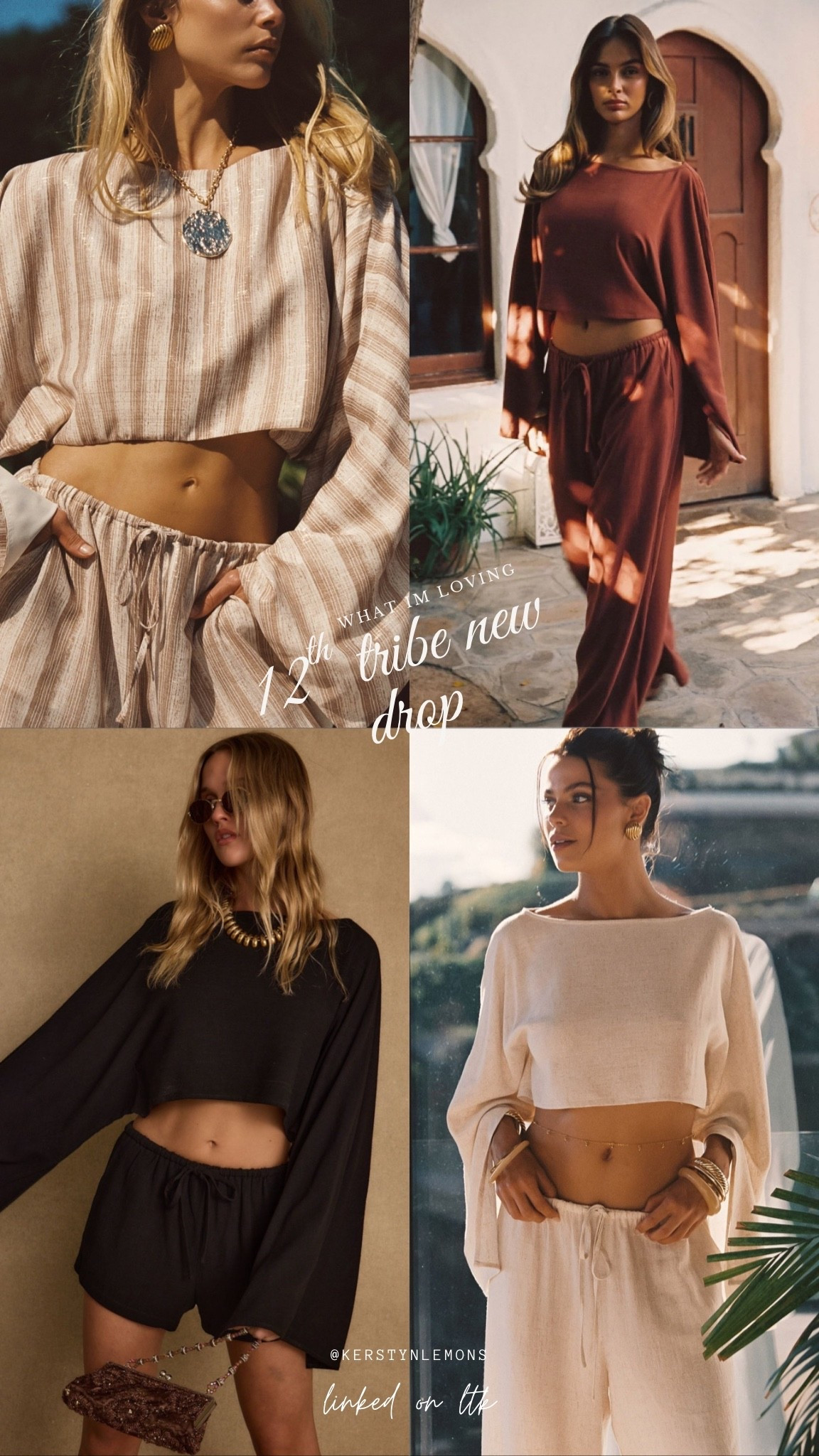 @12thtribe has a new line dropping on the 6th! I’m partnering with them to show yall some of the new cute pieces from the drop 😍 like this linen set - it now comes in this beautiful rust color! ✨🫶🏻 sharing a little Valentine’s Day inspo with them tomorrow for yall! 🍒✨💓💌

About the new drop:

La Boheme is designed to transport you into your own sense of wanderlust-a place where you move freely through your life's narrative, untethered and fully yourself. Inspired by the warmth of the Moroccan sun and the quiet power of a journey taken solo, each piece invites you to escape, explore, and step confidently
into who you're becoming.
This is the escape you can wear!

#LTKootd #LTKU #LTKValentine