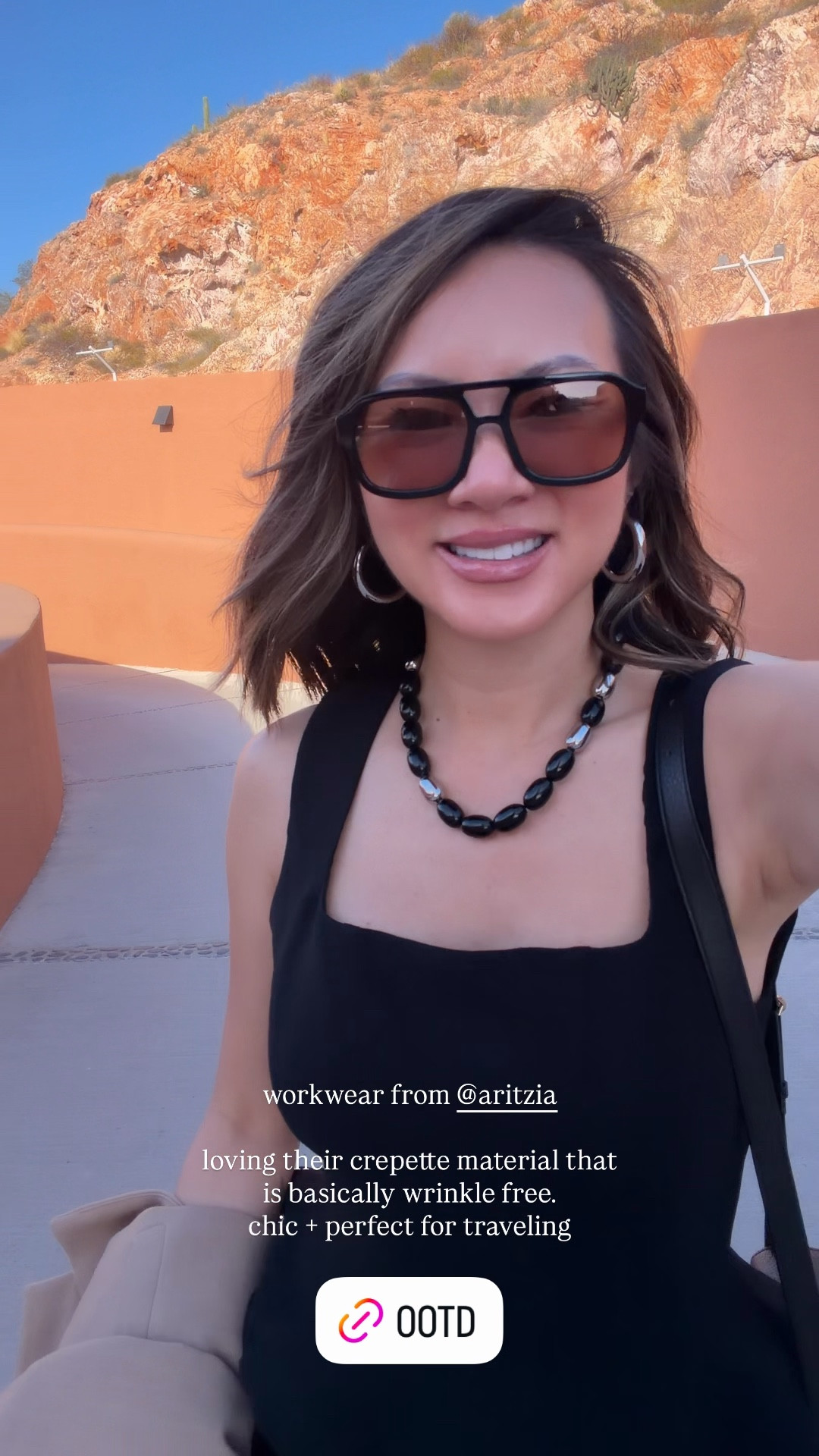 OOTD ⚡️ What I wore to work. This peplum top is so darling, styled with the chicest barrel pants from Aritzia. The material is wrinkle free. Both the top and pants come in multiple colors. I am adding the pants in both the brown and olive green pants. It’s that good! You can wear this outfit for work and going out. Just throw on a pair of heels. 

Work outfit, work wear, going out top, trousers, barrel pants, spring outfit, ootd, Aritzia, The Stylizt 






#LTKWorkwear #LTKootd #LTKdayinmylife