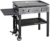 Blackstone Cooking Station with Two Burners Stainless Steel Propane Gas Wheel & Side Shelf-Heavy ... | Amazon (US)