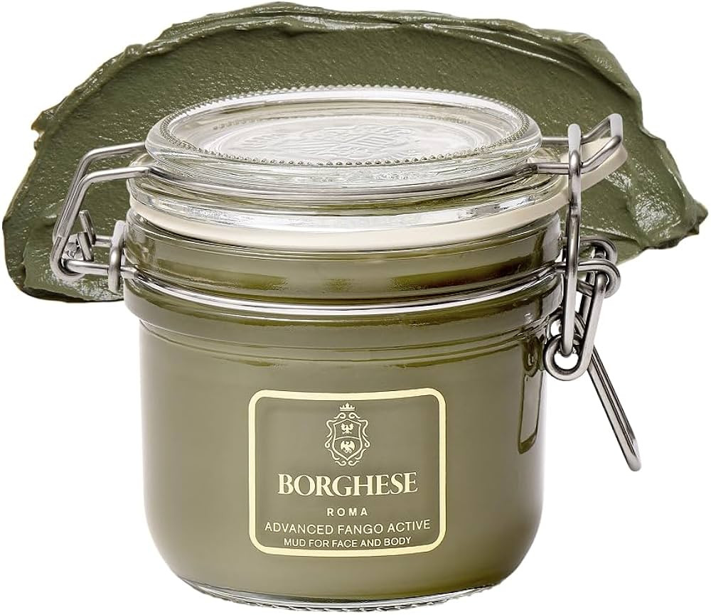 Borghese Advanced Fango Active Mud Musk - Nourishing & Detoxifying Face Mask with Bentonite Clay ... | Amazon (US)