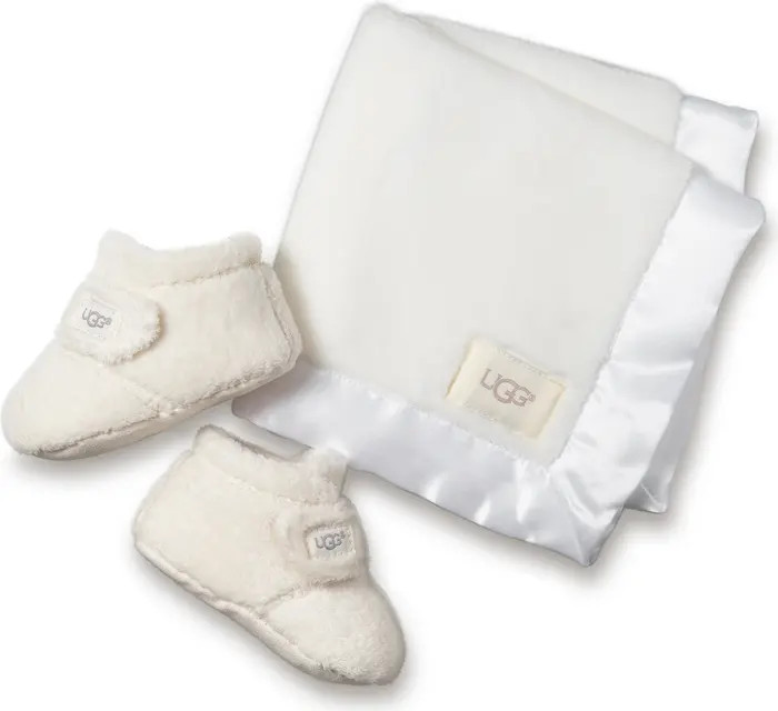 UGG® Bixbee Bootie & Lovey Blanket Set | Nordstrom | Nordstrom