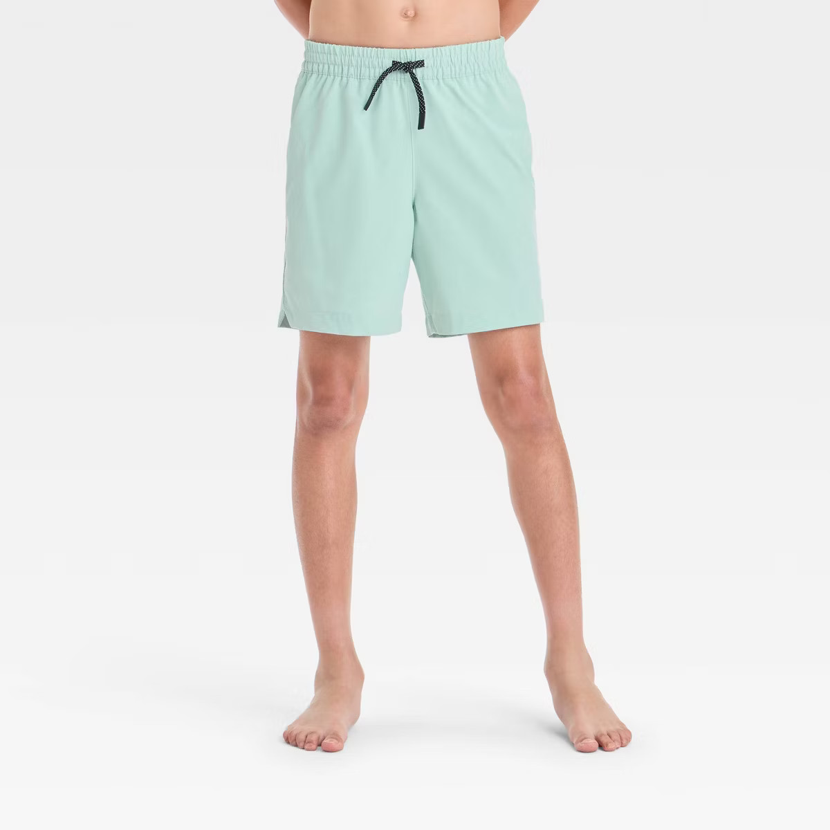 Boys' Solid Hybrid Swim Shorts - art class™ | Target