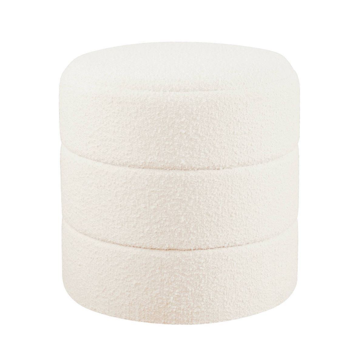 Round Upholstered Ottoman - HomePop | Target