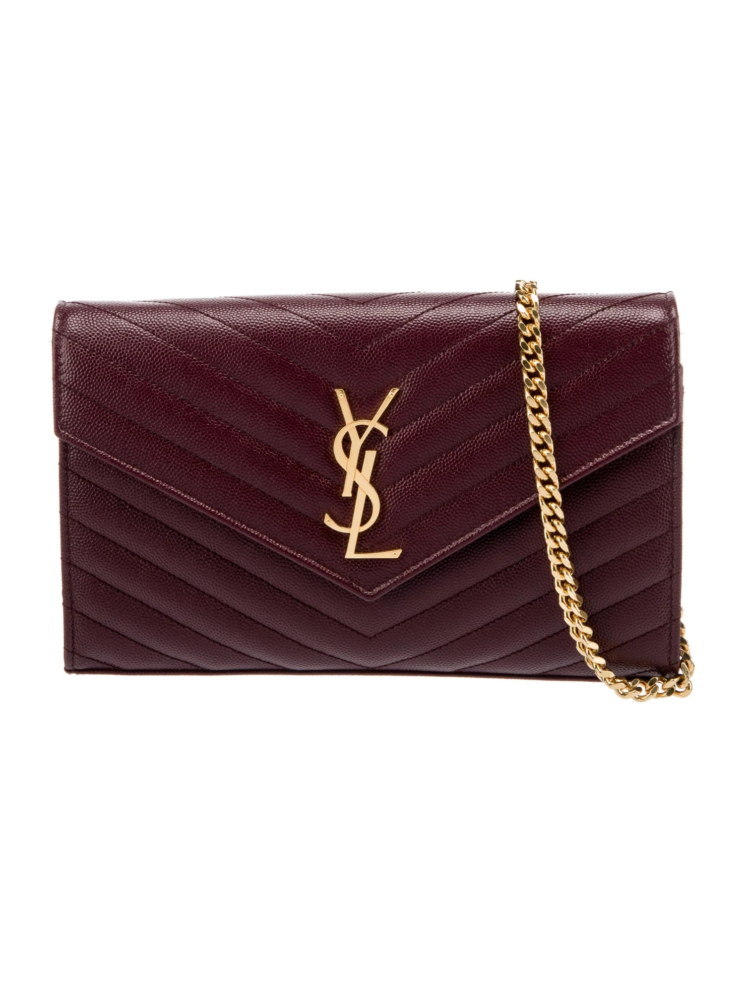 Monogram Matelasse Envelope Wallet On Chain | The RealReal