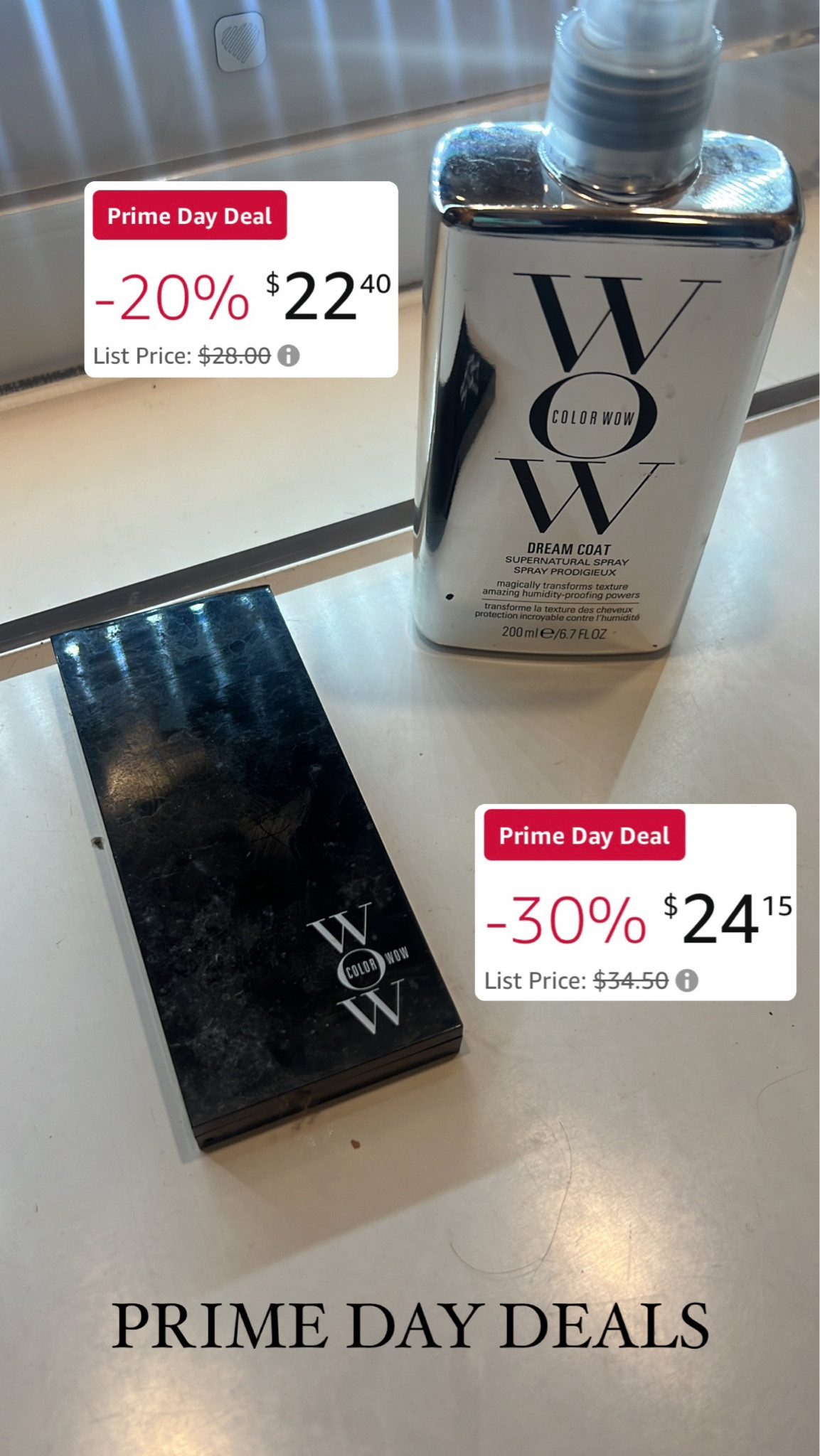 My favorite Color WOW hair products are on sale for Prime Day! Prime Day Deals 2024, beauty sale, Amazon Prime Day 2024, #LaidbackLuxeLife

Root cover-up shade ‘Dark Brown'

Follow me for more fashion finds, beauty faves, lifestyle, home decor, sales and more! So glad you’re here!! XO, Karma

#LTKSummerSales #LTKSaleAlert #LTKBeauty