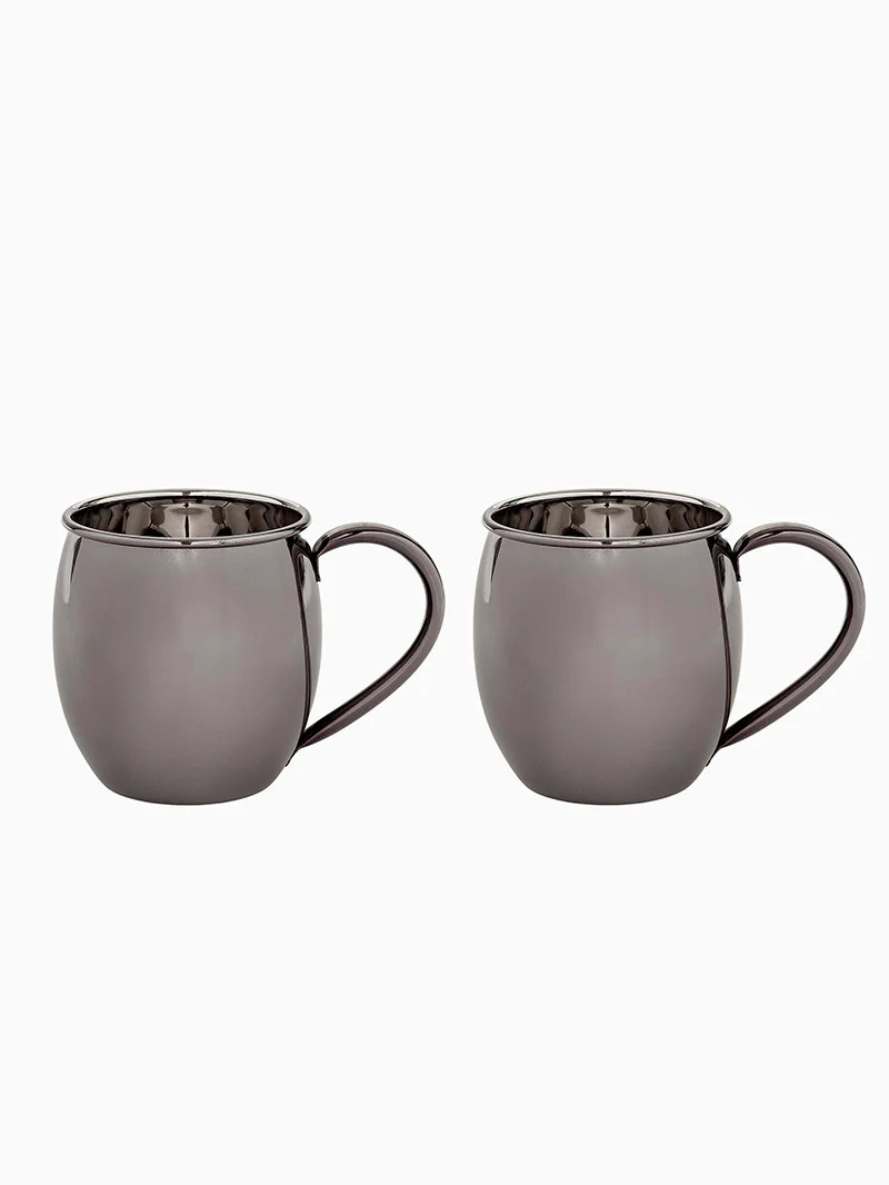 Gunmetal Moscow Mule Mug Set of 2 | Uncommon James Home | Uncommon James