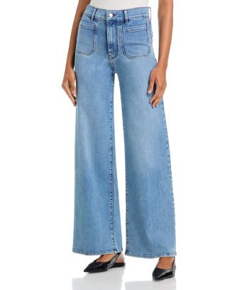 FRAME Le Slim Palazzo Modernist Pocket Jeans in Diverge | Bloomingdale's Women | Bloomingdale's (AU)