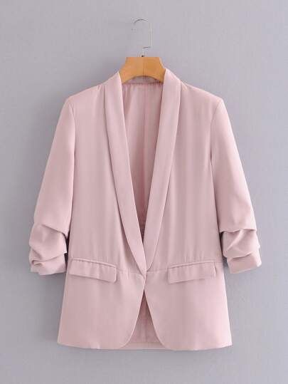 Shawl Collar Tailored Blazer | SHEIN