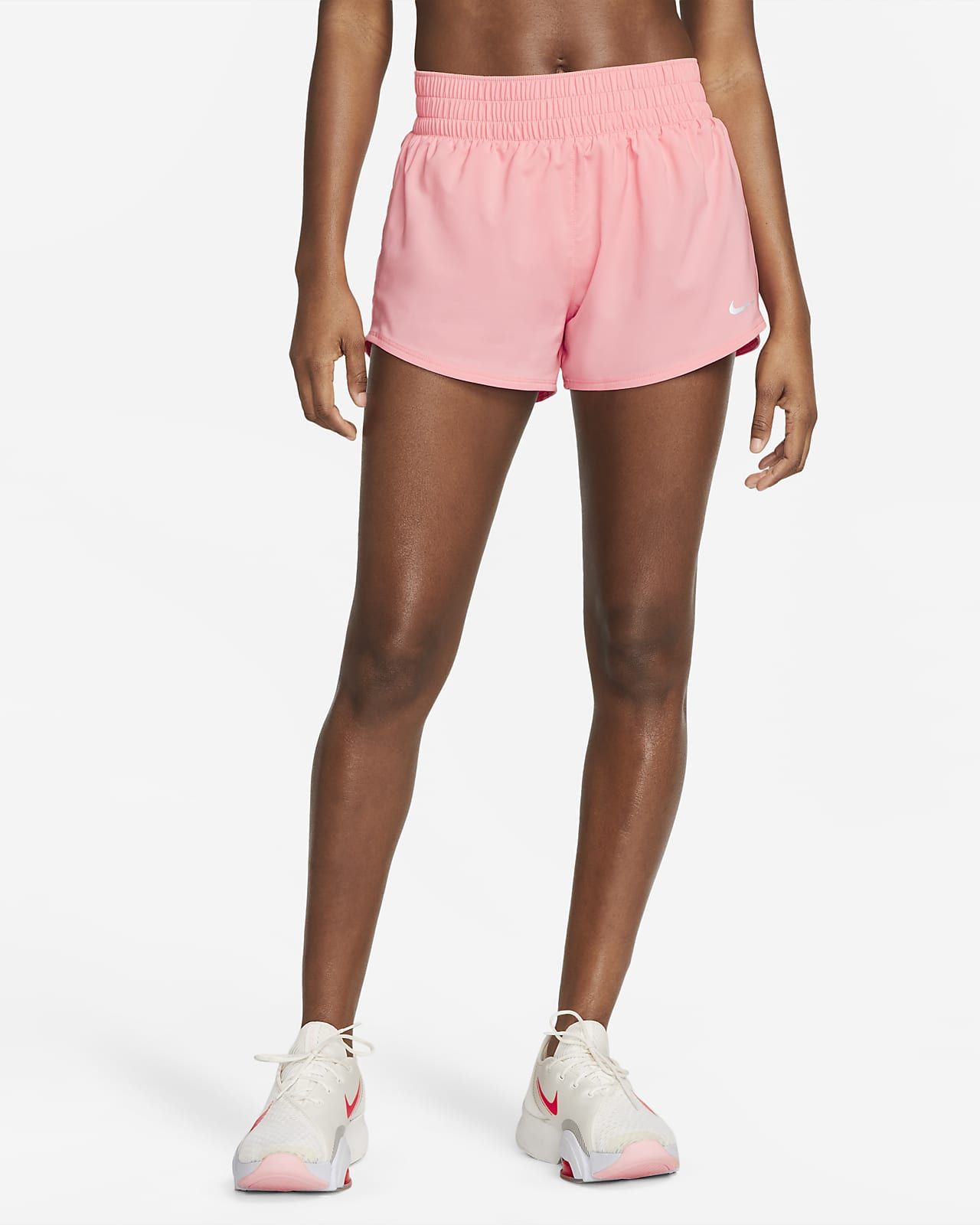 Women's Dri-FIT Mid-Rise 3" Brief-Lined Shorts | Nike (US)