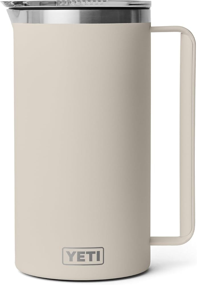 YETI Rambler 64 oz Pitcher, Vacuum Insulated, Stainless Steel with MagSlider Lid, Cape Taupe | Amazon (US)