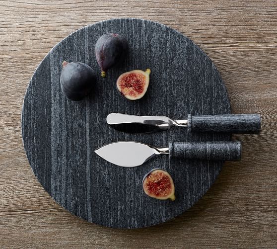 Marble Cheese Board for 2 Gift Set, Social Distance Edition | Pottery Barn (US)