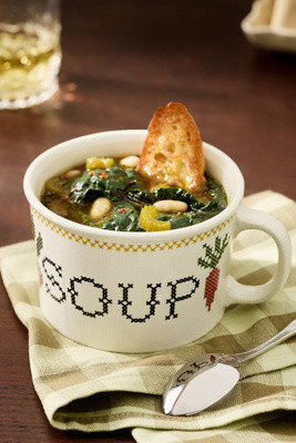 Harmonie Stoneware Soup Mug | Anthropologie (US)