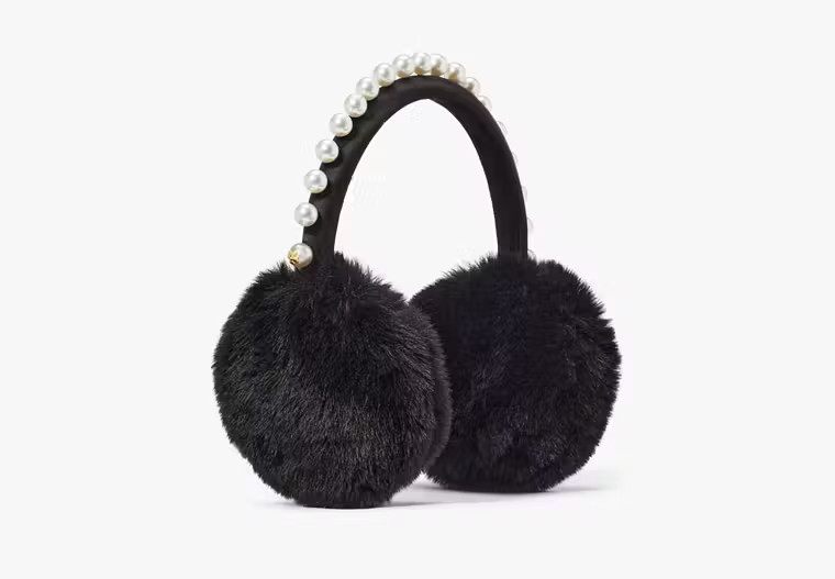 Pearl Embellished Earmuffs | Kate Spade (US)