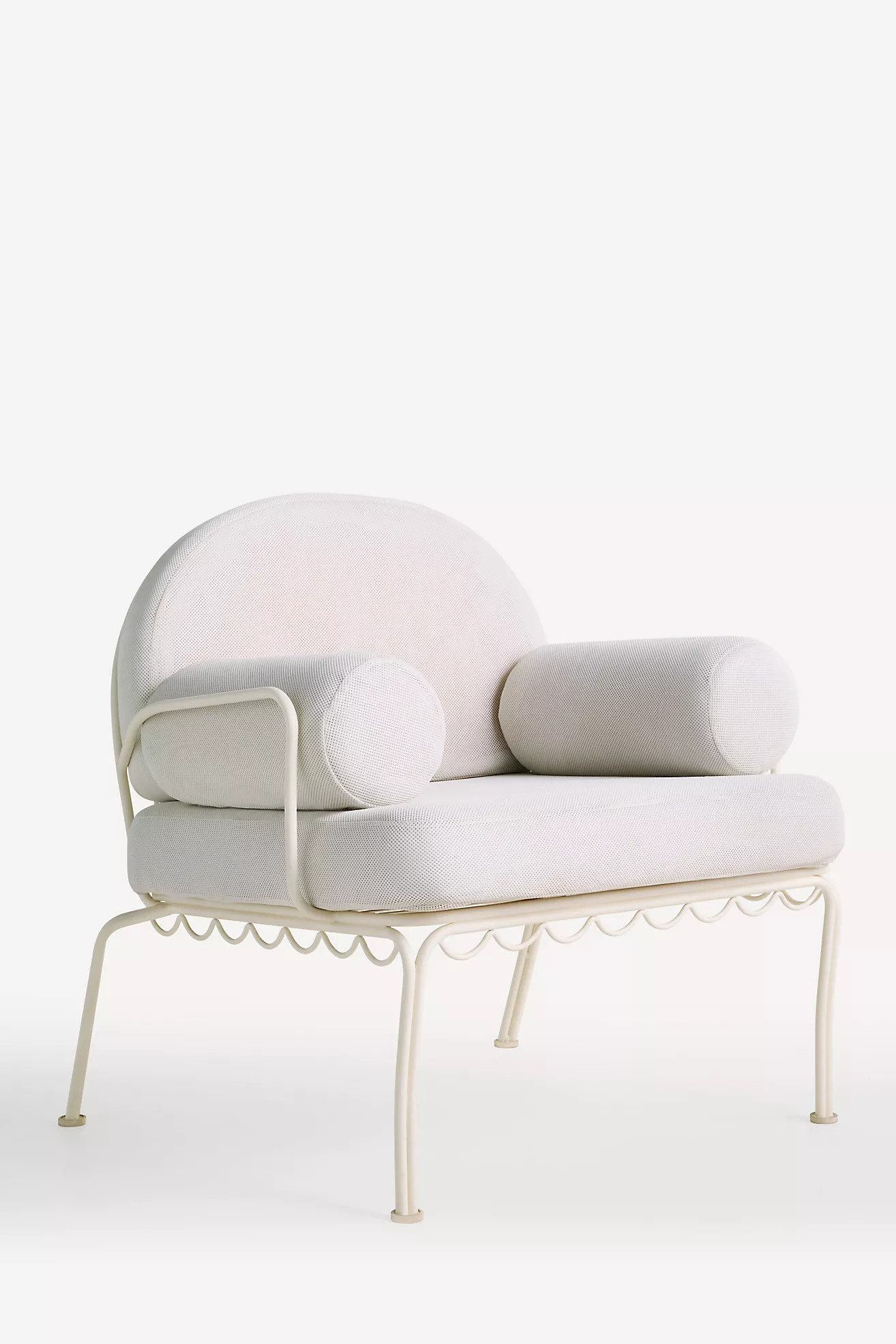 Business & Pleasure Co. The Al Fresco Occasional Chair Frame & Cushion Insert Set | Anthropologie (US)