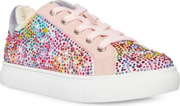 JCeecee Crystal Embellished Sneaker | Nordstrom