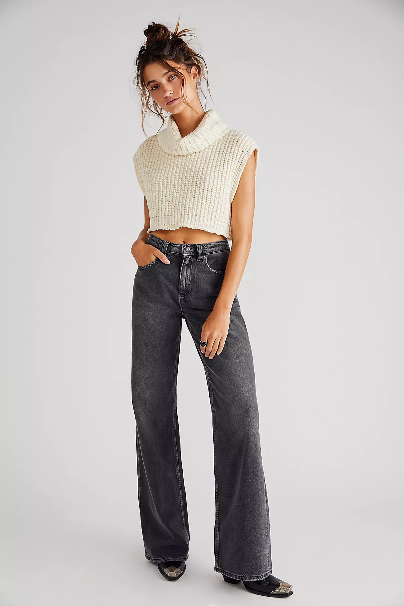 We The Free Tinsley Baggy High-Rise Jeans | Free People (UK)