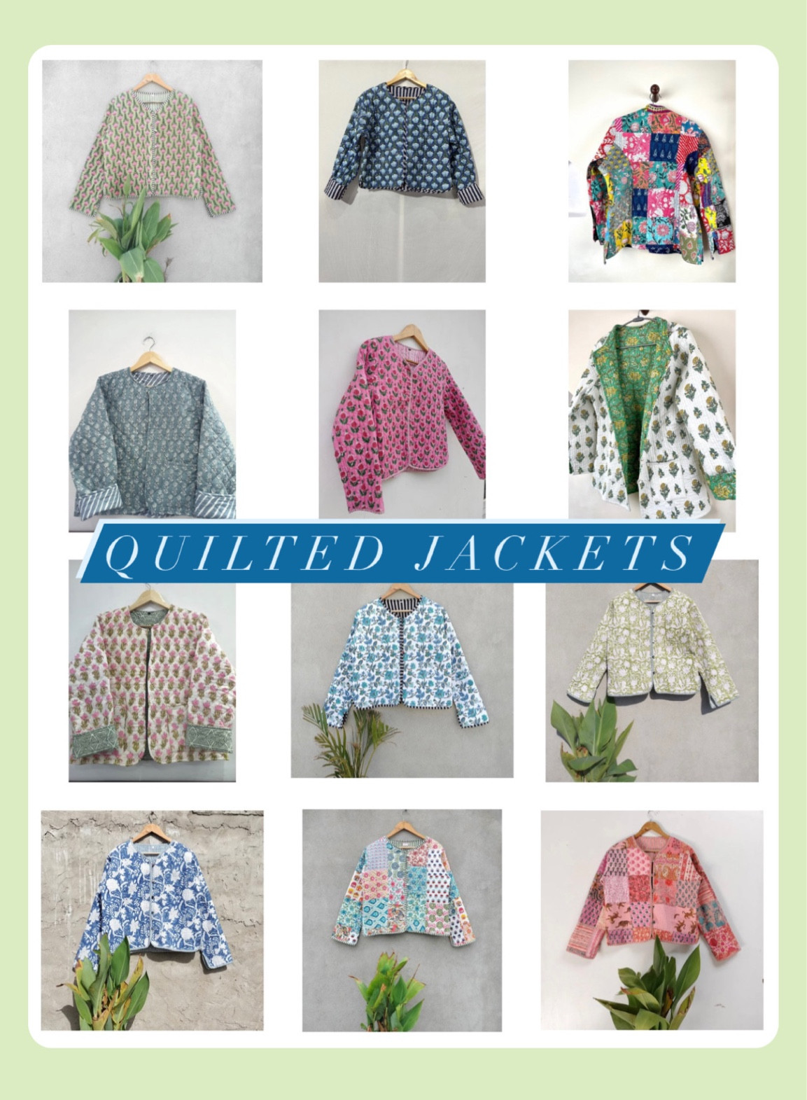 Quilted jackets from Etsy! 😍 #quilted #quiltedjacket #Etsy 

#LTKFind #LTKunder100 #LTKSeasonal